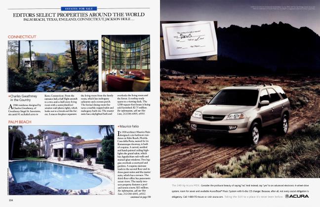 Editors Select Properties Around The World Architectural Digest June 06