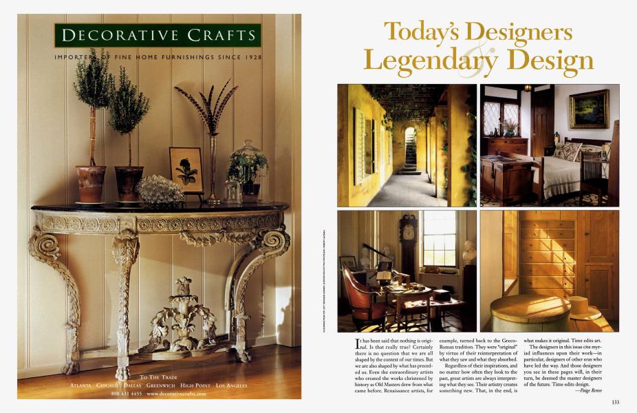 Today's Designers Legendary Design