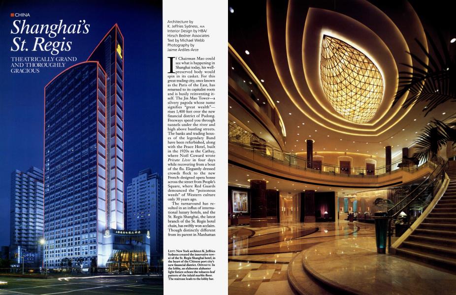 Shanghai's St. Regis