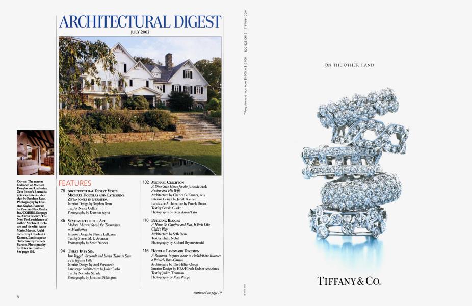 Architectural Digest July 2002