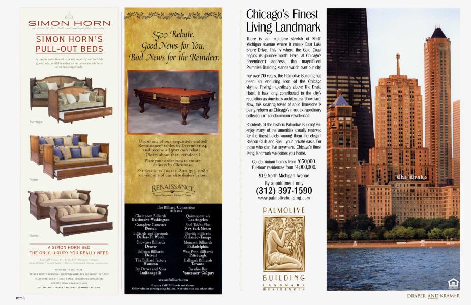 Renaissance Architectural Digest November 2002