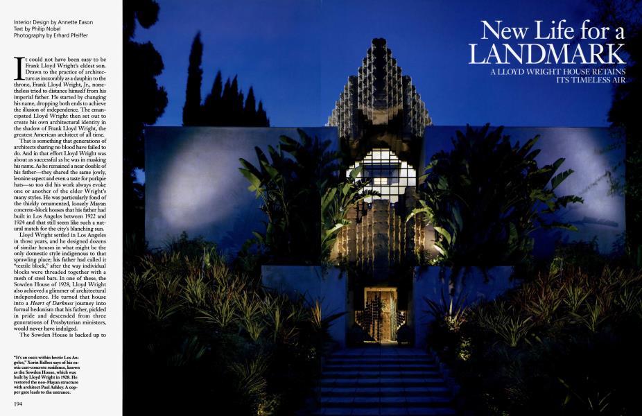 New Life for a LANDMARK