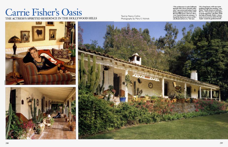 Carrie Fisher's Oasis