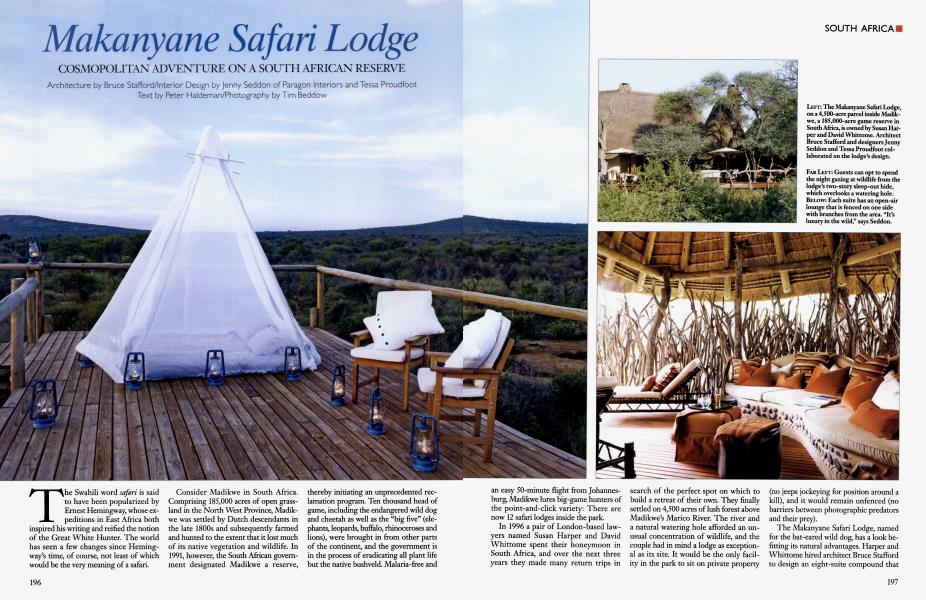Makanyane Safari Lodge