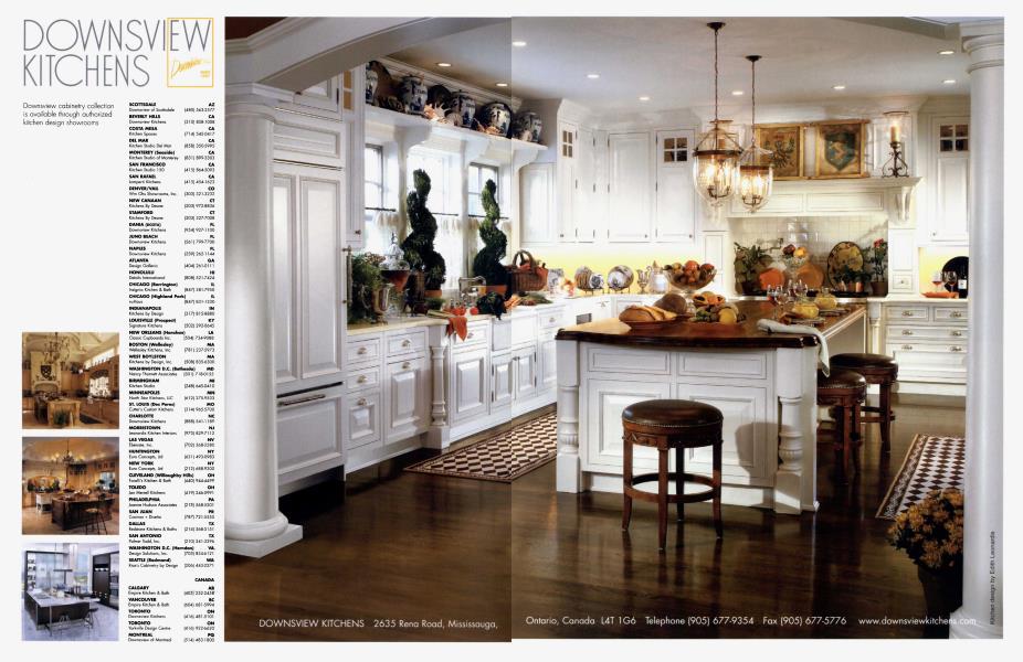 DOWNSVIEW KITCHENS | Architectural Digest | JUNE 2006