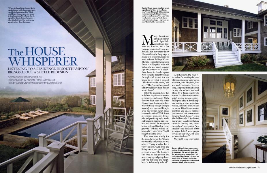 The HOUSE WHISPERER