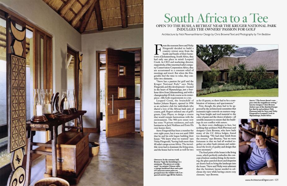 South Africa to a Tee