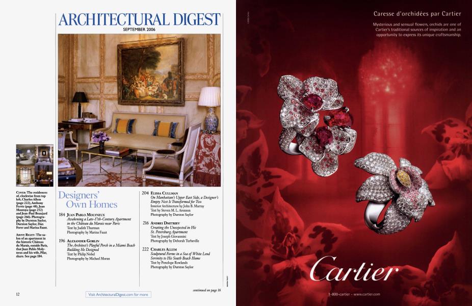 Architectural Digest September 2006