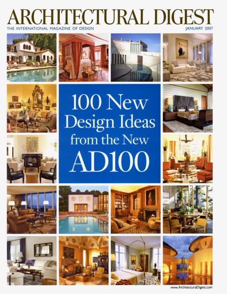 ARCHITECTURAL DIGEST | Architectural Digest | JANUARY 2007