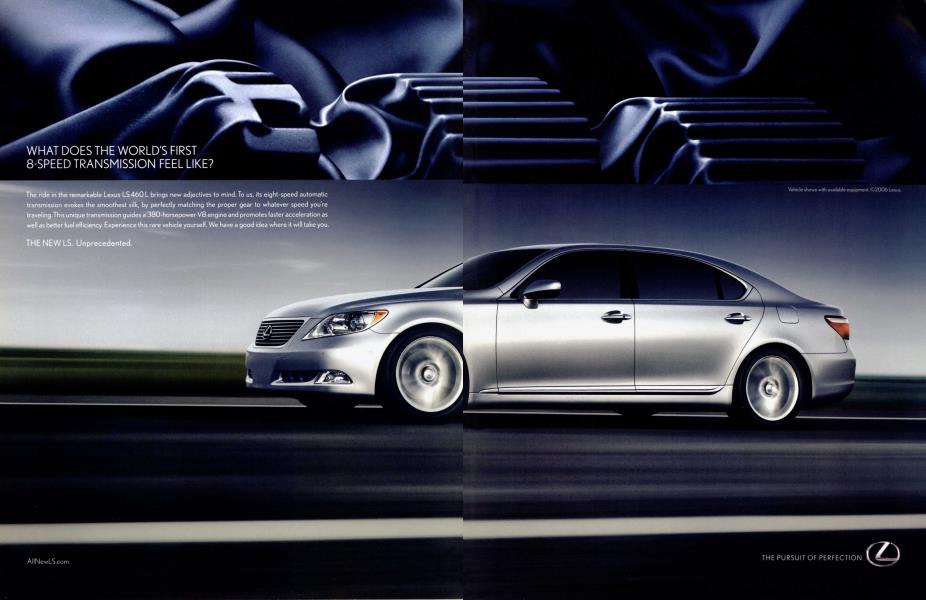 WHAT DOES THE WORLD'S FIRST 8-SPEED TRANSMISSION FEEL LIKE?