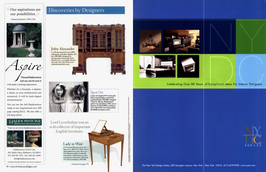 NYDC® | Architectural Digest | APRIL 2007
