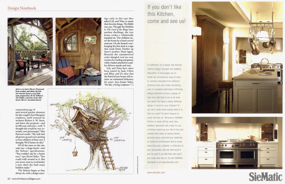 SieMatic | Architectural Digest | JUNE 2007