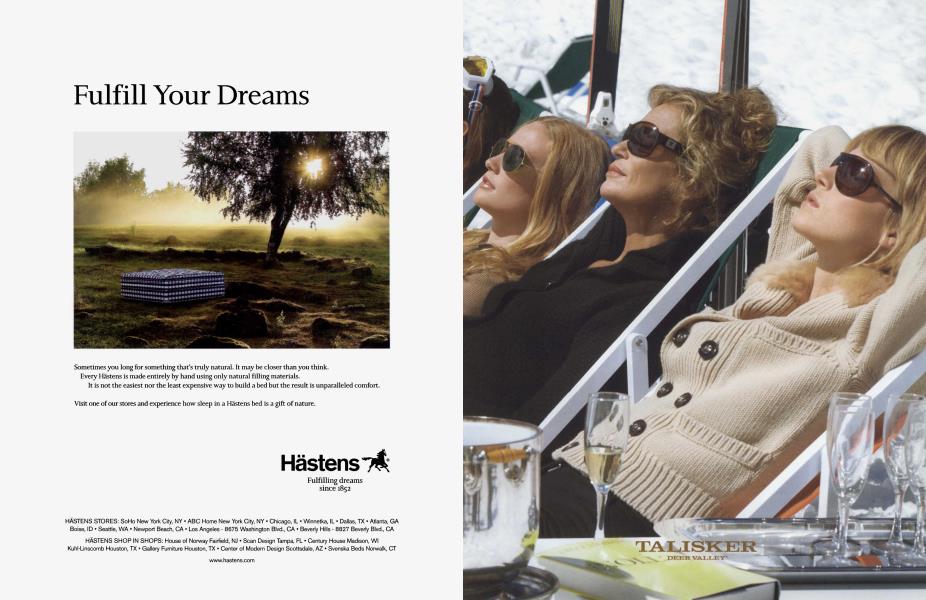 Hästens ® Architectural Digest FEBRUARY 2008