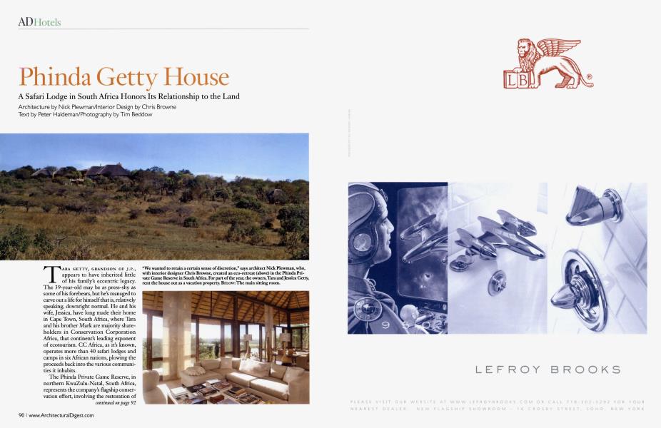 Phinda Getty House