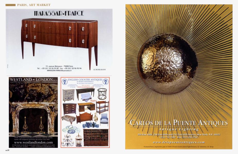 English Country Antiques Architectural Digest NOVEMBER 2008