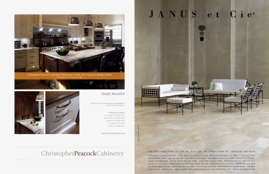 Christopher Peacock Cabinetry | Architectural Digest | MARCH 2009