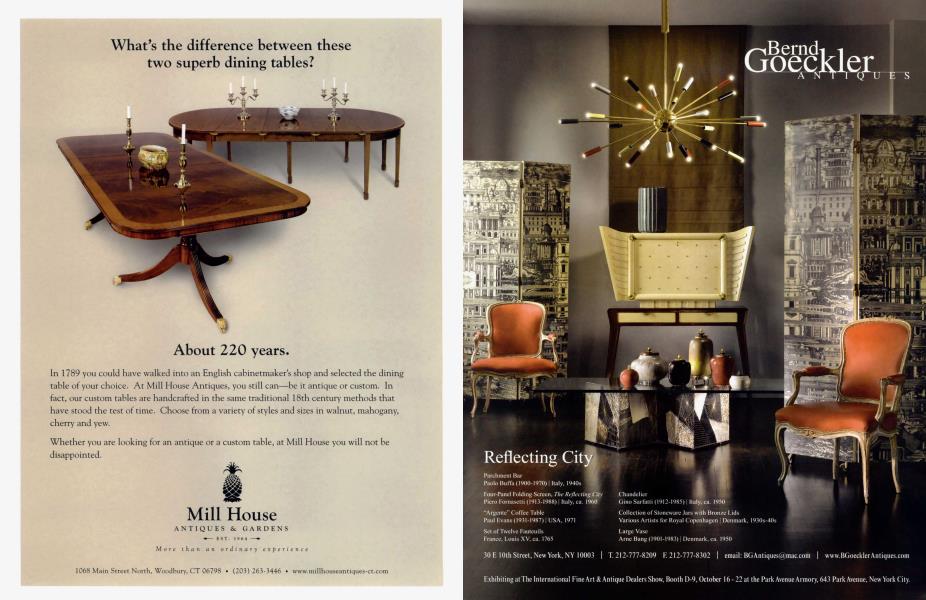 Mill House | Architectural Digest | NOVEMBER 2009