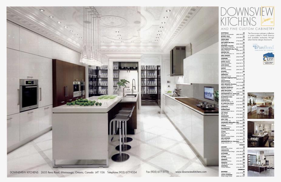 DOWNSVIEW KITCHENS | Architectural Digest | DECEMBER 2009