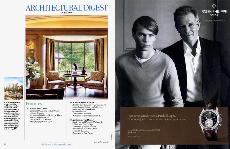 Architectural Digest April 2010