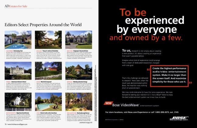 Editors Select Properties Around The World Architectural Digest June 06