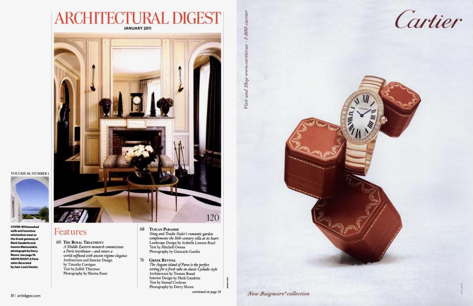 Architectural Digest January 2011