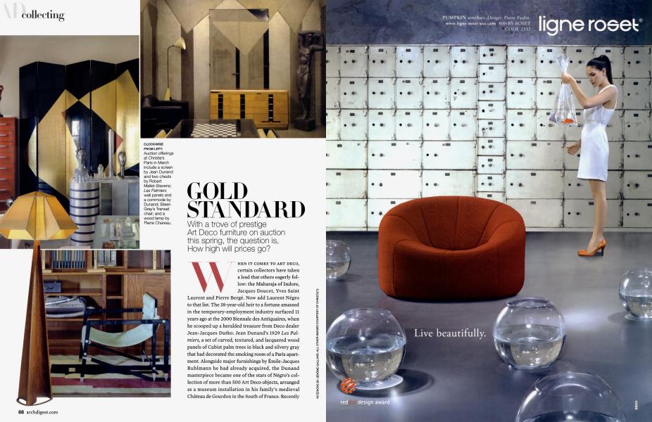 Gold Standard | Architectural Digest | MARCH 2011