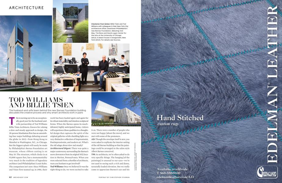TOD WILLIAMS AND BILLIE TSIEN
