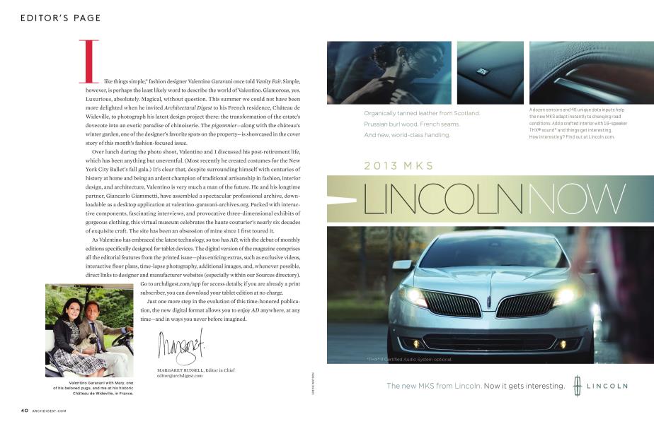 EDITOR'S PAGE