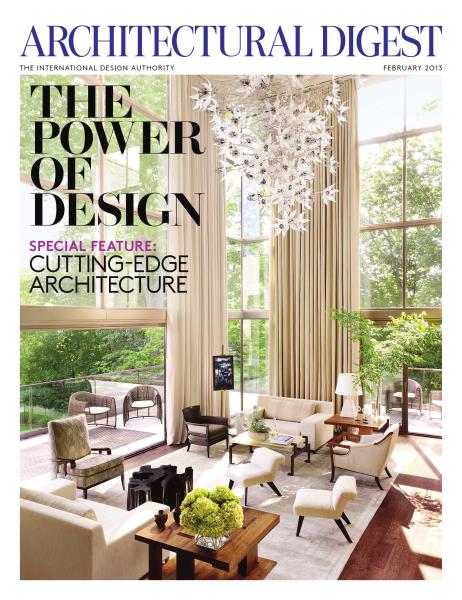 ARCHITECTURAL DIGEST | Architectural Digest | FEBRUARY 2013