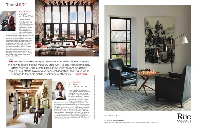 WALDO'S DESIGNS | Architectural Digest | JANUARY 2014