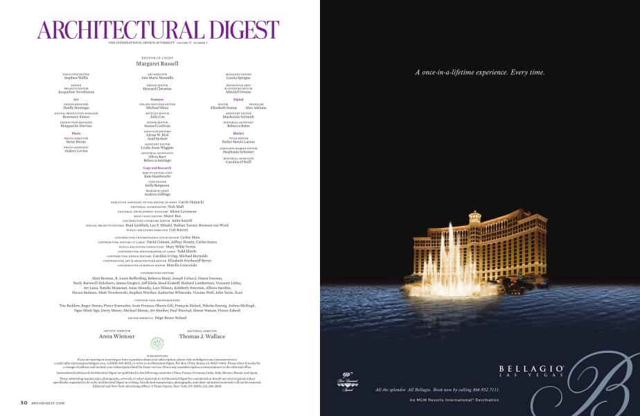 Architectural Digest Architectural Digest January 2014 Architectural Digest Architectural Digest January 2014