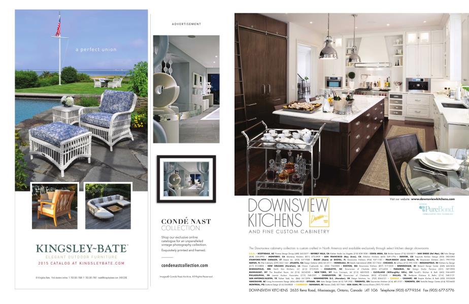 DOWNSVIEW KITCHENS | Architectural Digest | APRIL 2015