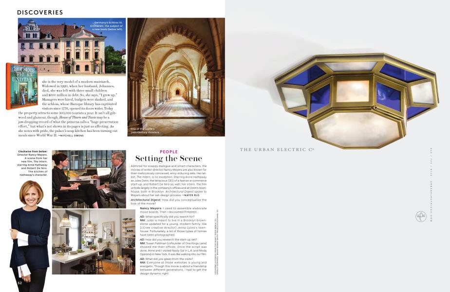 Setting The Scene Architectural Digest October 15