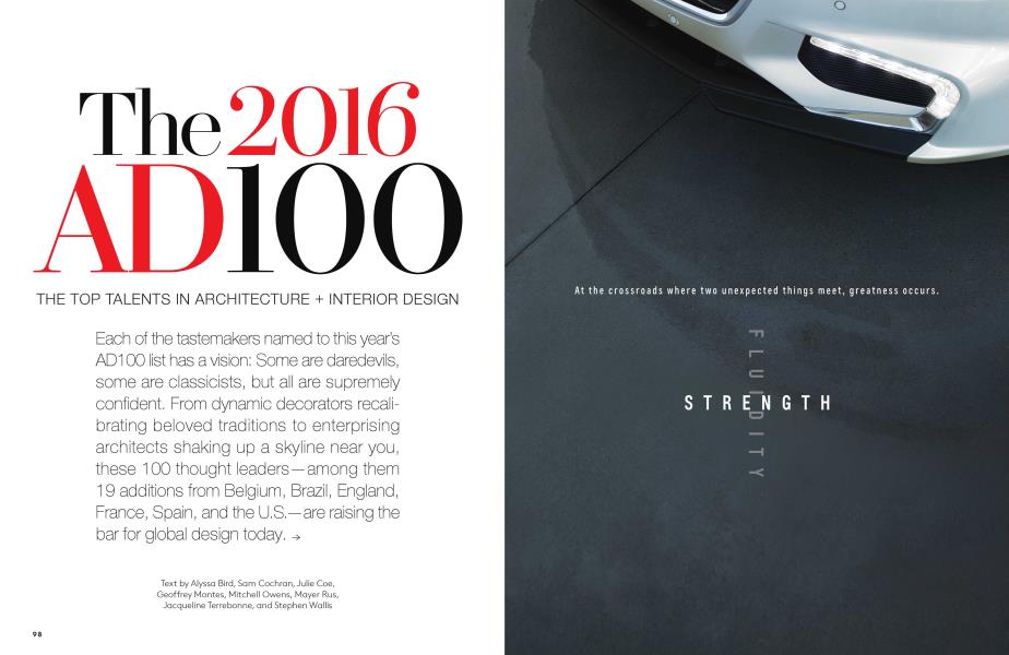 2016 AD 100:建筑+室内设计顶尖人才118高手论坛