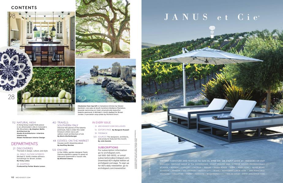 Janus et cie 174 architectural digest july 2016