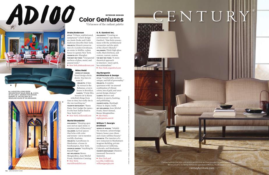 INTERIOR DESIGN Color Geniuses