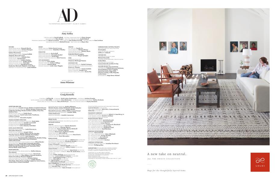 AD | Architectural Digest | MAY 2018