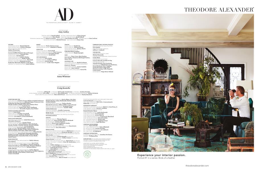 AD | Architectural Digest | JULY 2018