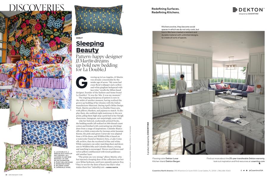 Sleeping Beauty | Architectural Digest | JULY/AUGUST 2019