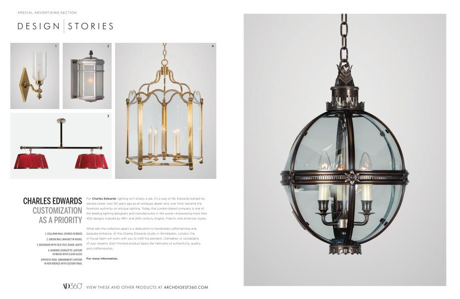 Advertisement Architectural Digest OCTOBER 2019