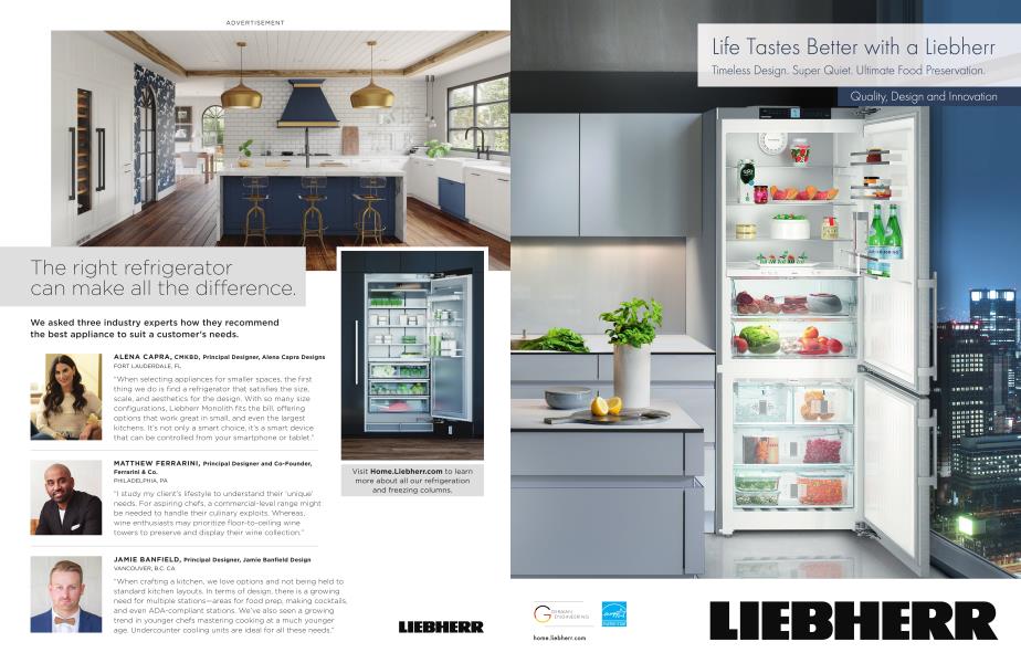 LIEBHERR | Architectural Digest | NOVEMBER 2019