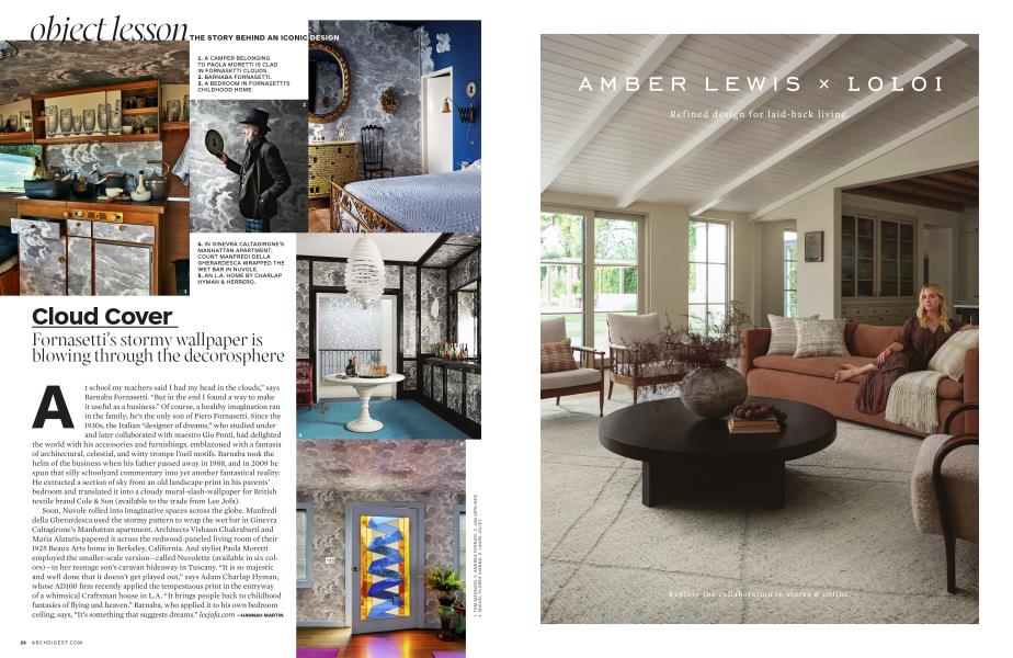 Cloud Cover | Architectural Digest | NOVEMBER 2021