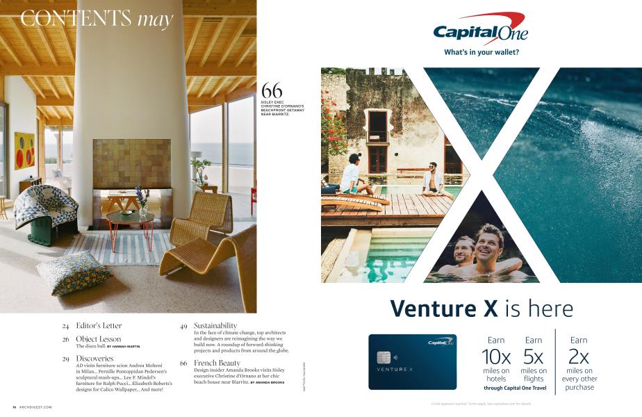 Contents May Architectural Digest May 2022 Contents May Architectural Digest May 2022
