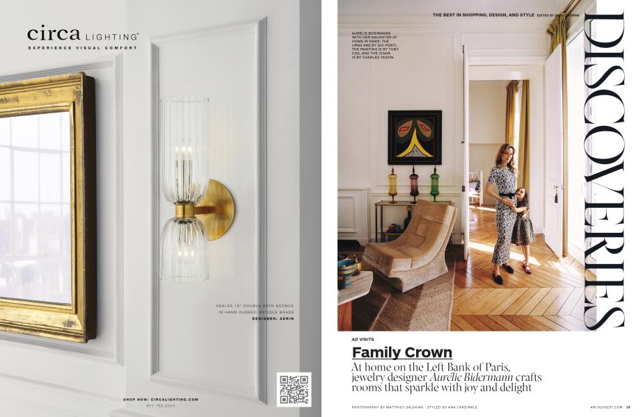 AD VISITS Family Crown Architectural Digest SEPTEMBER 2022