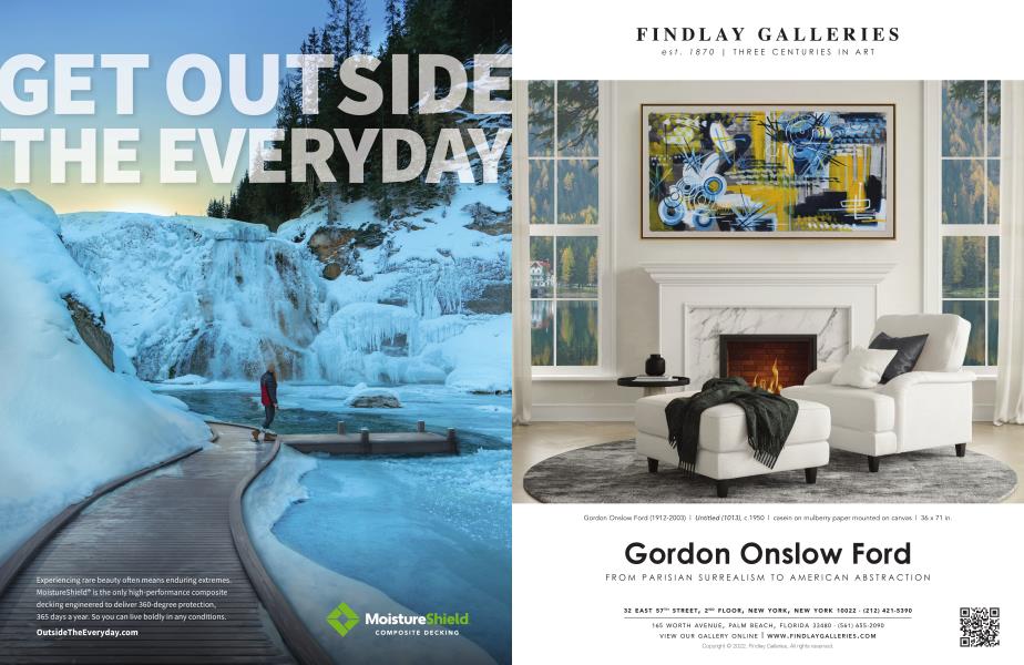 Findlay Galleries | Architectural Digest | NOVEMBER 2022