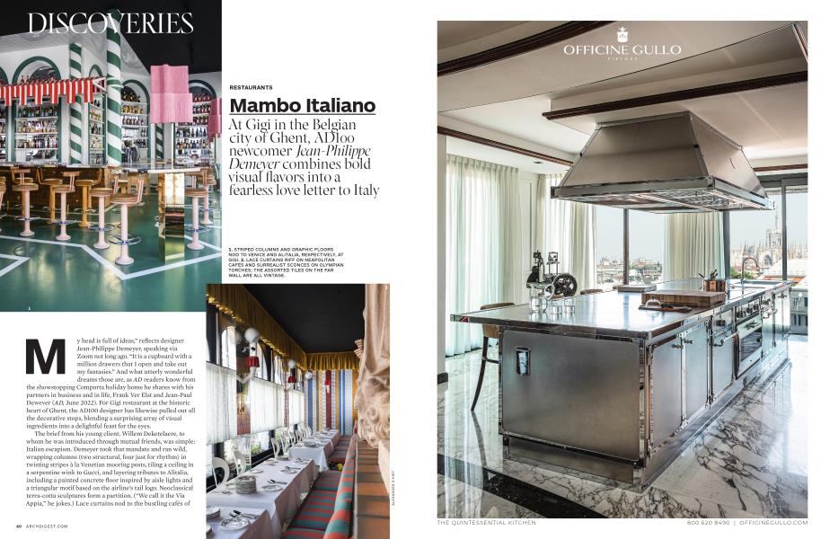RESTAURANTS Mambo Italiano