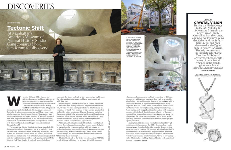 ARCHITECTURE Tectonic Shift