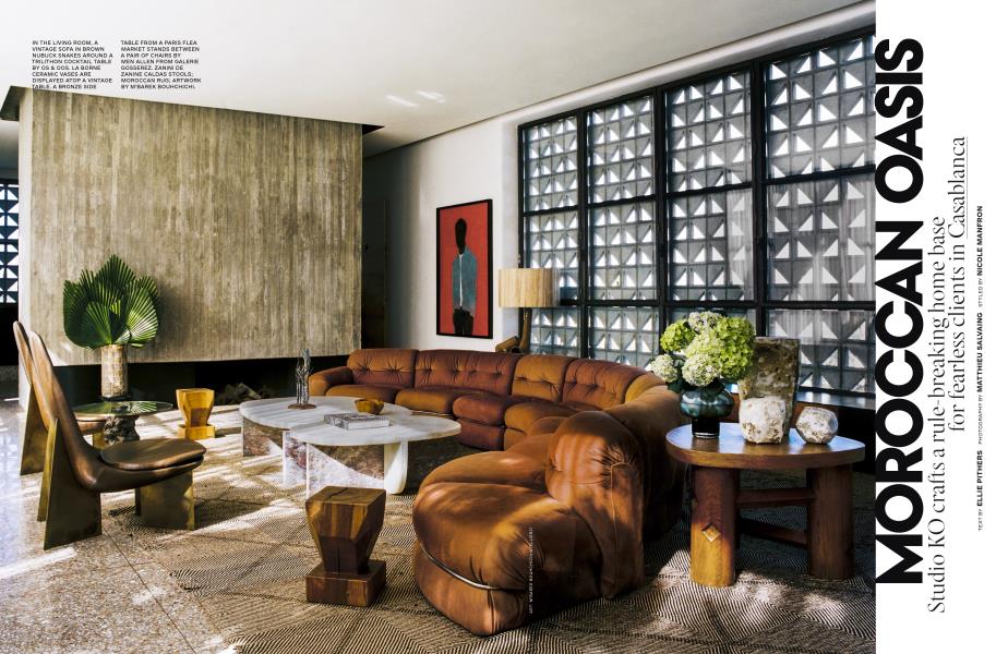 MOROCCAN OASIS | Architectural Digest | JANUARY 2024
