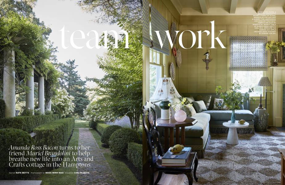 Team Work Architectural Digest JANUARY 2024   90 