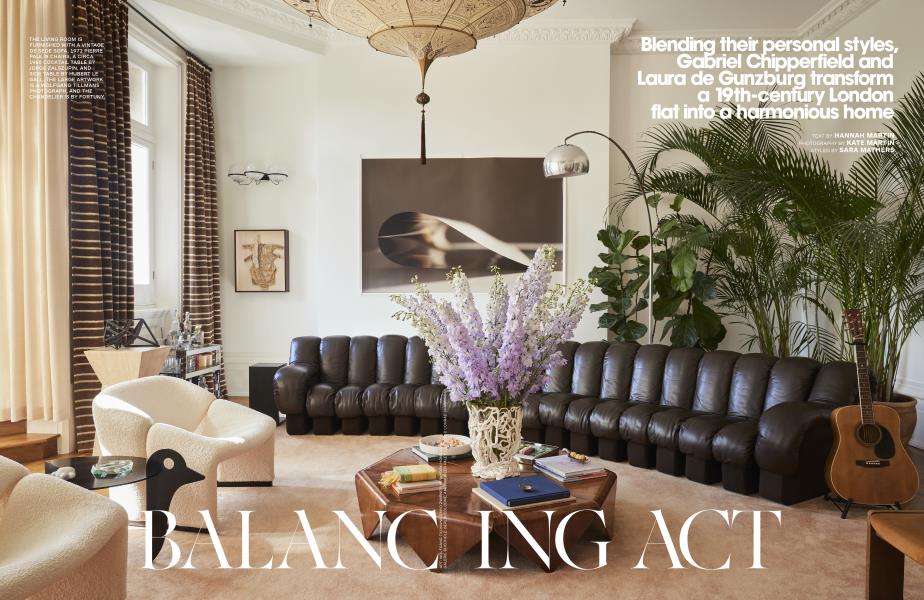 BALANCING ACT Architectural Digest FEBRUARY 2024